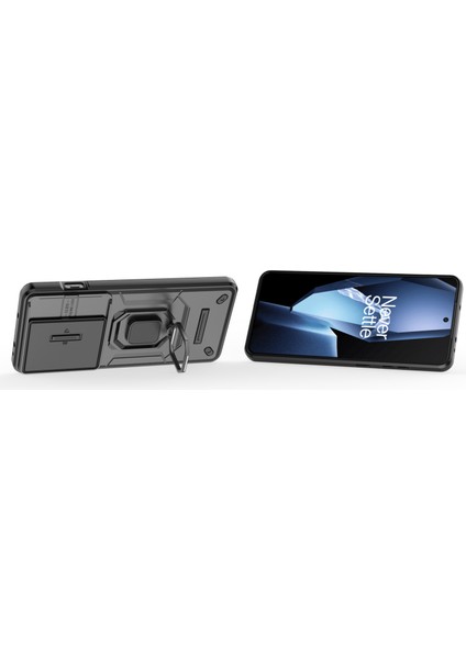 Oneplus 13R Kayar Kamera Kapağı, Döndürülmüş Halka Destekli Askeri Sınıf Darbeye Dayanıklı Koruyucu Kılıf (Yurt Dışından) fırsatları