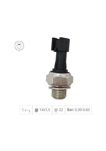 Yağ Müşürü (Soketli) Fıat Brava/bravo/doblo/fıorıno/marea/tempra/tıpo-Tofaş Doğan Slx/kartal Slx