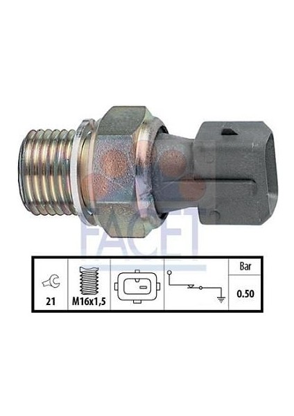 YAĞ MÜŞÜRÜ 0.50 BAR (SOKETLİ) CITROEN-NISSAN-PEUGEOT