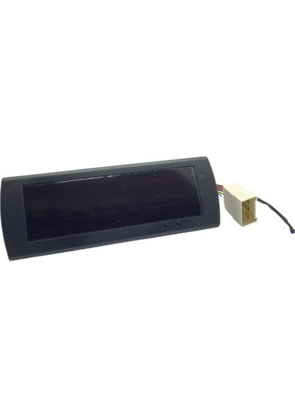YILKA 12V-24V DİJİTAL ZAMAN SAATİ (TERMOMETRELİ) DURACAK (40 SN SAAT/10 SN DERECE) (200*70*48 MM)