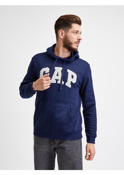Logo Kapüşonlu Sweatshirt