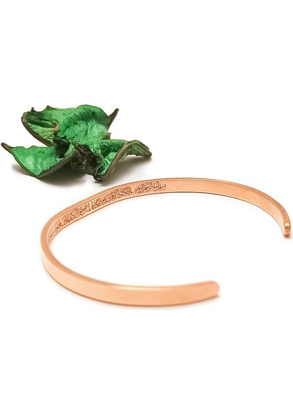 Içinde Nazar Duası Yazılı Saf Bakır Bileklik - Nazar Ayeti Bilezik modelleri