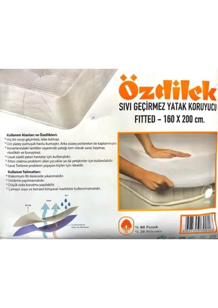 Alez Sıvı Geçirmez Yatak Koruyucu Alez Bebek Yatağı Alezi 70 x 140 modelleri