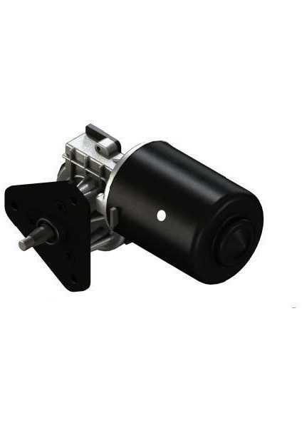 24V Silecek Motoru Ağır Hizmet (Uzun Mil) (Adaptör Flanşlı) (L) Unıversal