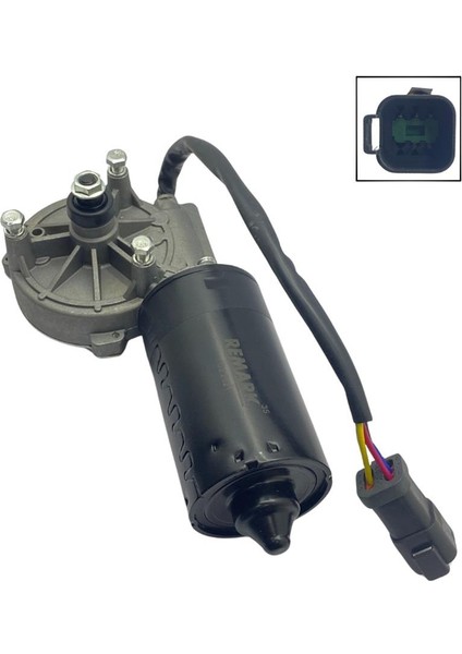 24V SİLECEK MOTORU (KABLOLU SOKETLİ 5 FİŞ) BMC PROFESYONEL-SCANIA