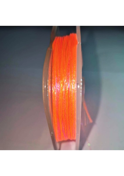 Hazır Çapari Kombini Ultraviyole Uv Neon Turuncu Makara