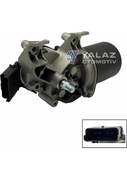 12V SİLECEK MOTORU (5 FİŞ SOKETLİ) NISSAN QASHQAI J10 2008