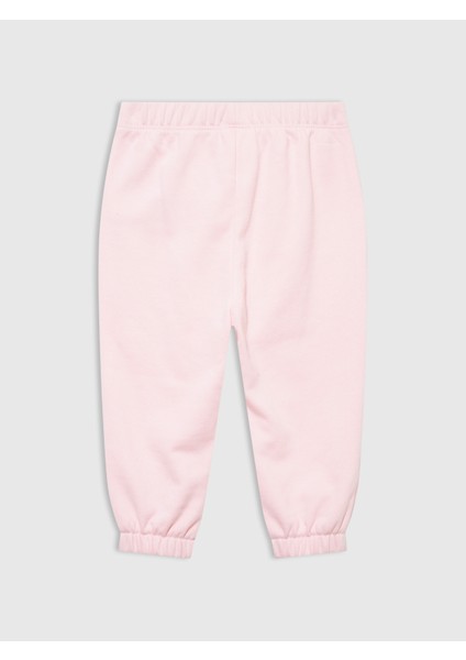 Kız Bebek Pembe Gap Logo Pull-On Jogger Eşofman Altı