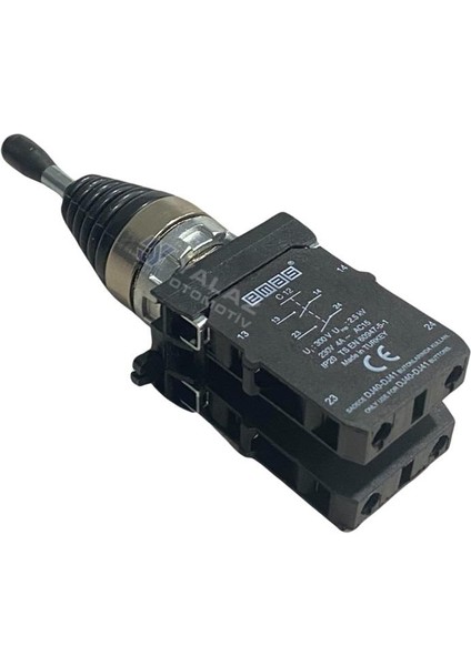 cm Serisi Joystıck Buton Metal (Yaylı) (4 Pozisyonlu) (2no+2no) (22 Mm) fiyatları