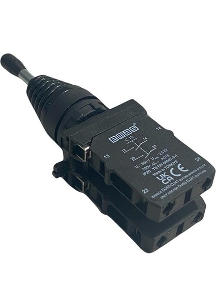 Cp Serisi Joystıck Buton Plastik (Yaylı) (4 Pozisyonlu) (2no+2no) (22 Mm) fiyatları