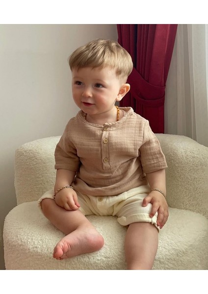 Günlük, Erkek Çocuk & Bebek Müslin Takım