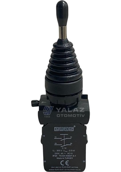 Cp Serisi Joystıck Buton Plastik (Kalıcı) (4 Pozisyonlu) (2no+2no) (22 Mm) fiyatları