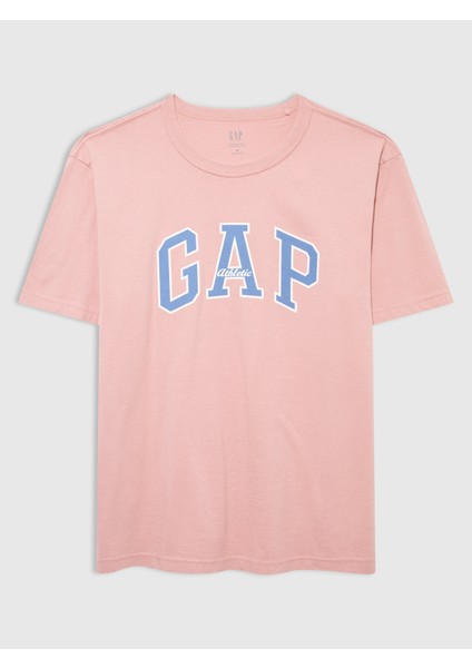 Erkek Pembe Gap Logo T-Shirt