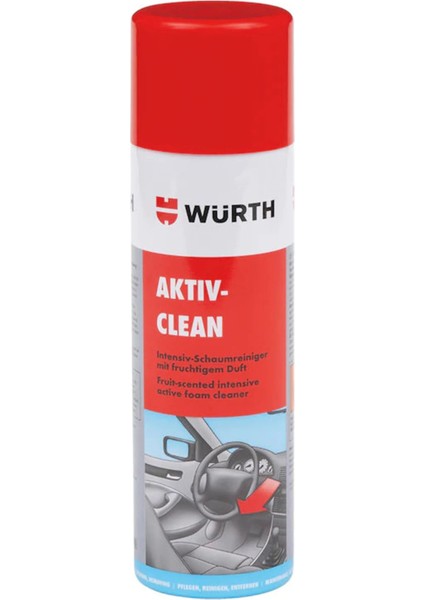 500 Ml. Aktif Clean Temizleme Köpüğü (WÜRTH.0893 472)