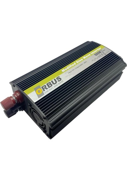 12V Dc 230V Ac Inverter 600W (Modifiye) (Çakmak Fişli-Maşalı)