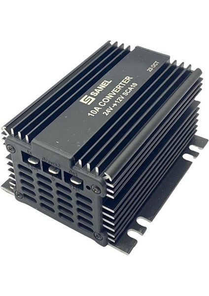 24V12V Konvertör (Voltaj Düşürücü) 10 A 3 Uçlu (Swıtch Mode)