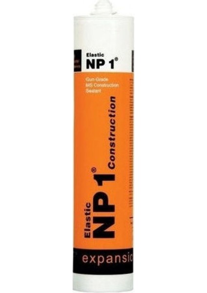 Beyaz 290 Ml. Polimer Bazlı İzolasyon Mastik ve Yapıştırıcı Kartuş (AKÇ-NP1-290-1)