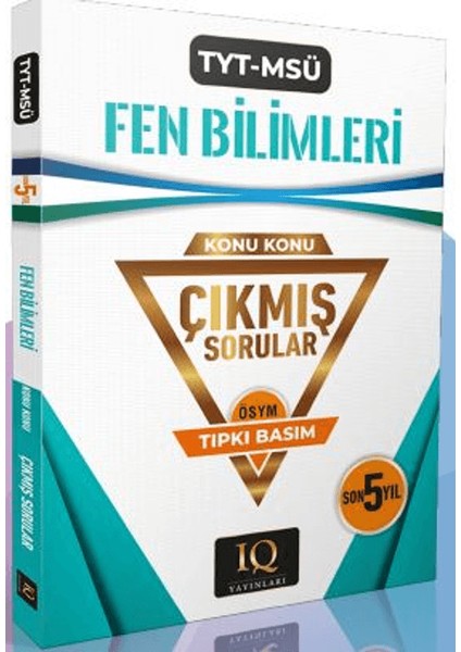 Tyt - Msü Fen Bilimleri Çıkmış Sorular (2020-2024)
