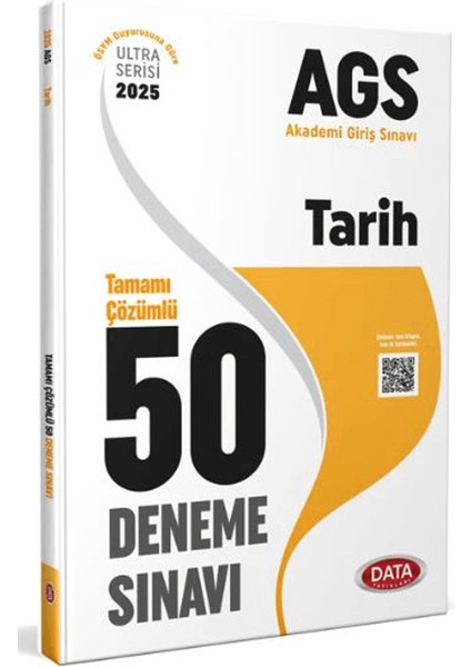 2025 Ags Tarih Tamamı Çözümlü 50 Deneme Sınavı