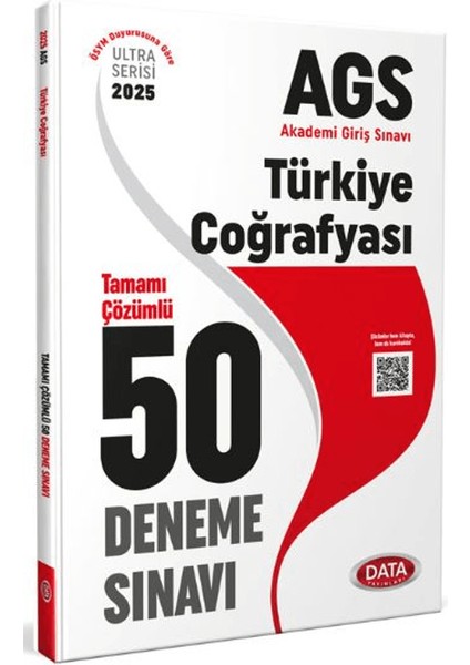 2025 Ags Türkiye Coğrafyası Tamamı Çözümlü 50 Deneme Sınavı Anlatımlı