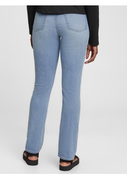 Kadın Açık Mavi High Rise Washwell™ Classic Straight Jean Pantolon fiyatları