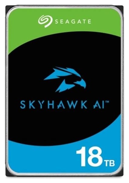 3.5" 18TB SKYHAWK AI ST18000VE002 7200 RPM 256MB SATA-3 Güvenlik Diski