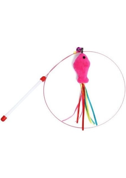 Balıklı Kedi Oyun Oltası 90 cm