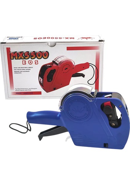 Powermaster MX6600 Etiket Makinesi 8 Karakter (Tl-Usd-$-¥-Exp-Hk-Rs-€-No-Rp-Rm) 230X135X40MM