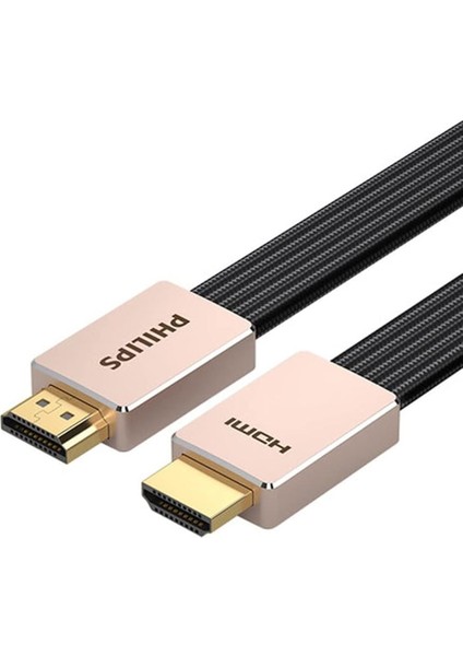 Phılıps SWV8100/93 1 Metre 4K 60 Hz Yassı Örgülü HDMI Kablo