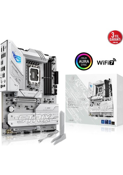 Rog Strıx B860-A Gamıng Wıfı LGA1851 Ddr5 Dp HDMI Anakart