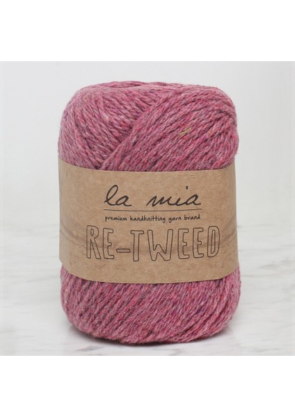 Re-Tweed Gül Kurusu Melanj El Örgü ipi - L140 - 34417