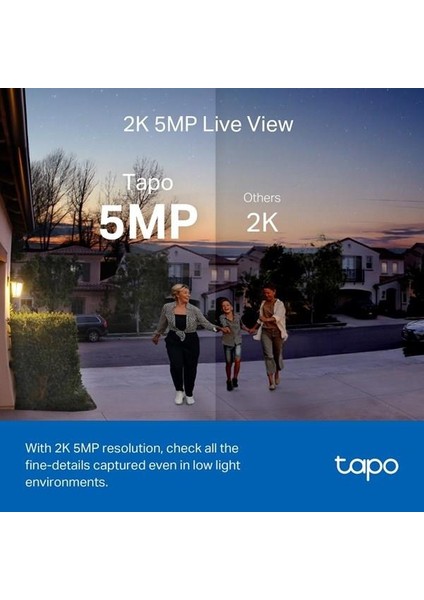 Tp-Lınk Tapo D230S1 Tapo Akıllı ve Pilli Görüntülü Kapı Zili