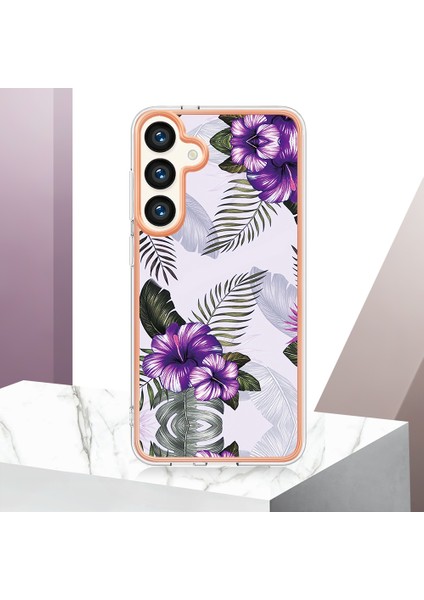 Samsung Galaxy S25 Için Desenli Pc + Tpu Hibrit Telefon Kılıfı Mor (Yurt Dışından) fırsatları