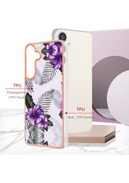 Samsung Galaxy S25 Için Desenli Pc + Tpu Hibrit Telefon Kılıfı Mor (Yurt Dışından) indirimleri