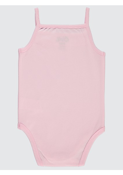 Civil Baby Kız Bebek Çıtçıtlı Badi 2-3 Yaş Pembe
