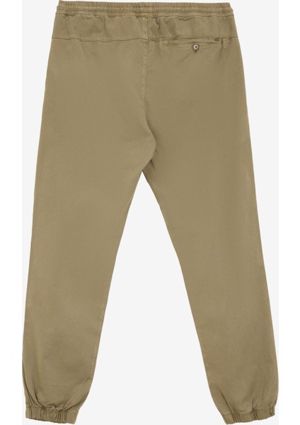 Lastikli Bel Lastikli Paça Standart Haki Erkek Pantolon J4WM-PNT4999 fiyatları