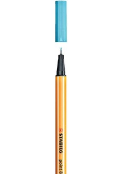 | Point 88 Fineliner Kalem, 0.4 mm Uç, Uçuk Mavi, Metal Destekli Uç, Altıgen Tasarım fiyatları