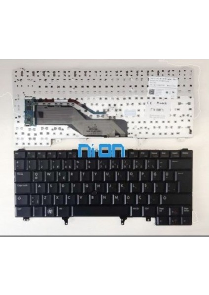 Dell Latitude Xt3 , Latitude E6440 Notebook Klavye (Siyah Tr)