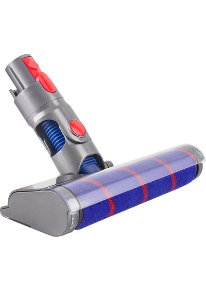 Motorlu Zemin Fırça Kafası Aracı Dyson V8 V7 V10 V11 Elektrikli Süpürge Yumuşak Rulo Kafa Zemin Fırçası Değiştirme (Yurt Dışından)