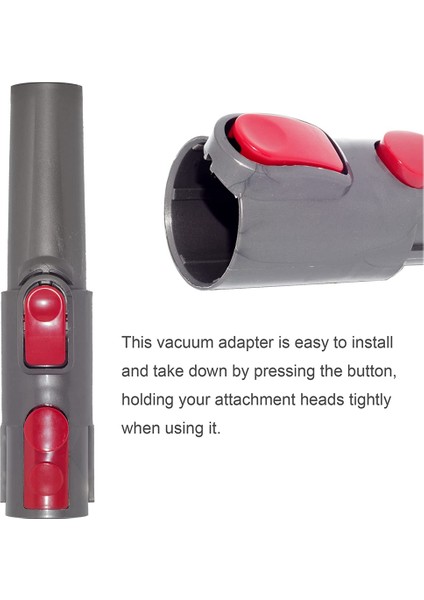 At Kılı 1.25 Inç Vakum Fırçası Eki Hortum Adaptörü Dyson V15 V11 V10 V8 V7 V6 Elektrikli Süpürge (Yurt Dışından)