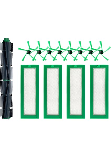 Vorwerk Kobold VR200 VR300 Elektrikli Süpürge Yedek Ana Rulo Fırça Sıkma Fırçası Hepa Filtre Için Yedek Kit (Yurt Dışından)