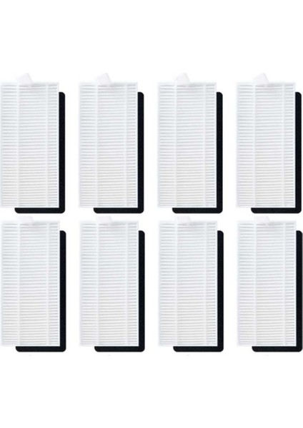 8 Adet Yıkanabilir Hepa Filtre Xiaomi Lydsto G2 Robotlu Süpürge Yedek Parça Filtre Ekranı Ev Temizlik (Yurt Dışından)