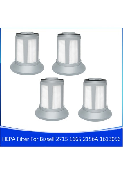 4 Adet Filtreler Bissell 2715 1665 2156A 1613056 Zemin Yıkama Makinesi Elektrikli Süpürge Hepa Filtre Yedek Parçaları (Yurt Dışından) fiyatları
