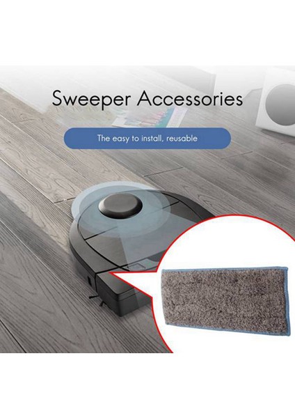 9 Adet Yıkanabilir Islak Paspas Pedleri Irobot Braava Jet M6 Robotlu Süpürge Paspas Bezleri Bez Pedleri Yedek Aksesuarlar (Yurt Dışından)