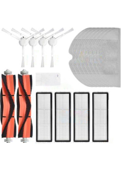 Xiaomi Mijia Için Uygun STYJ02YM Süpürme Robotlu Süpürge Aksesuarları Hepa Filtre Yan Ana Fırça Filtre Paspas (Yurt Dışından)