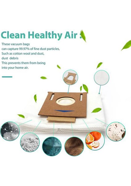 Ecovacs Deebot Ozmo T8 Aıvı T8 Max T8 T8+ Serisi/ T9 /n8, N8 Pro Plus/ N8 Pro Robot Süpürge Için Aksesuar Kiti (Yurt Dışından)