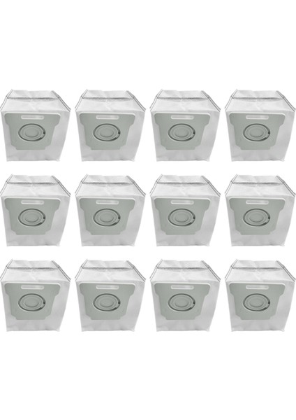 12 Adet Irobot Roomba I7 + I7 Artı I3 E5 E6 E7 S9 S9 + Robot Aktif Karbon Toz Torbası Elektrikli Süpürge Aksesuarları (Yurt Dışından)