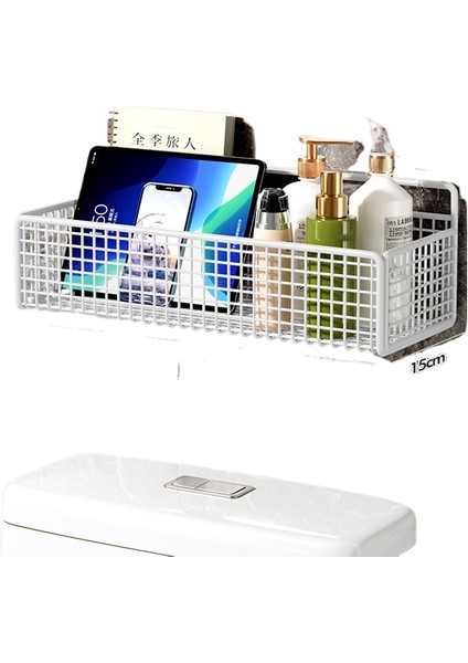 Banyo Klozeti Duvara Monte Depolama Rafı (Yurt Dışından)