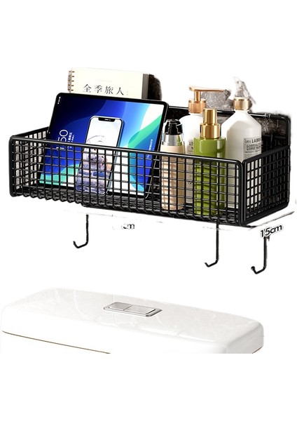 Banyo Klozeti Duvara Monte Depolama Rafı (Yurt Dışından)