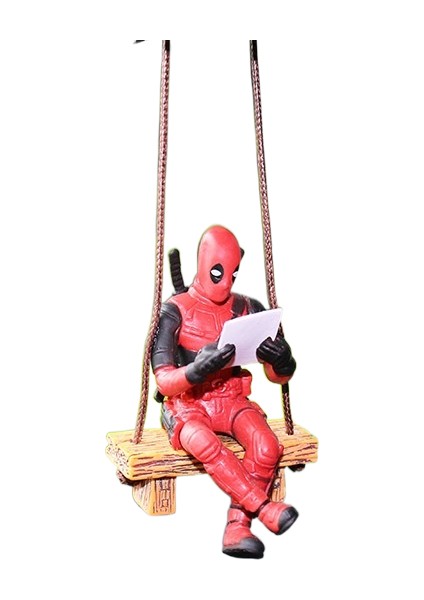 Karikatür Deadpool Araba Aynası Kolye (Yurt Dışından)